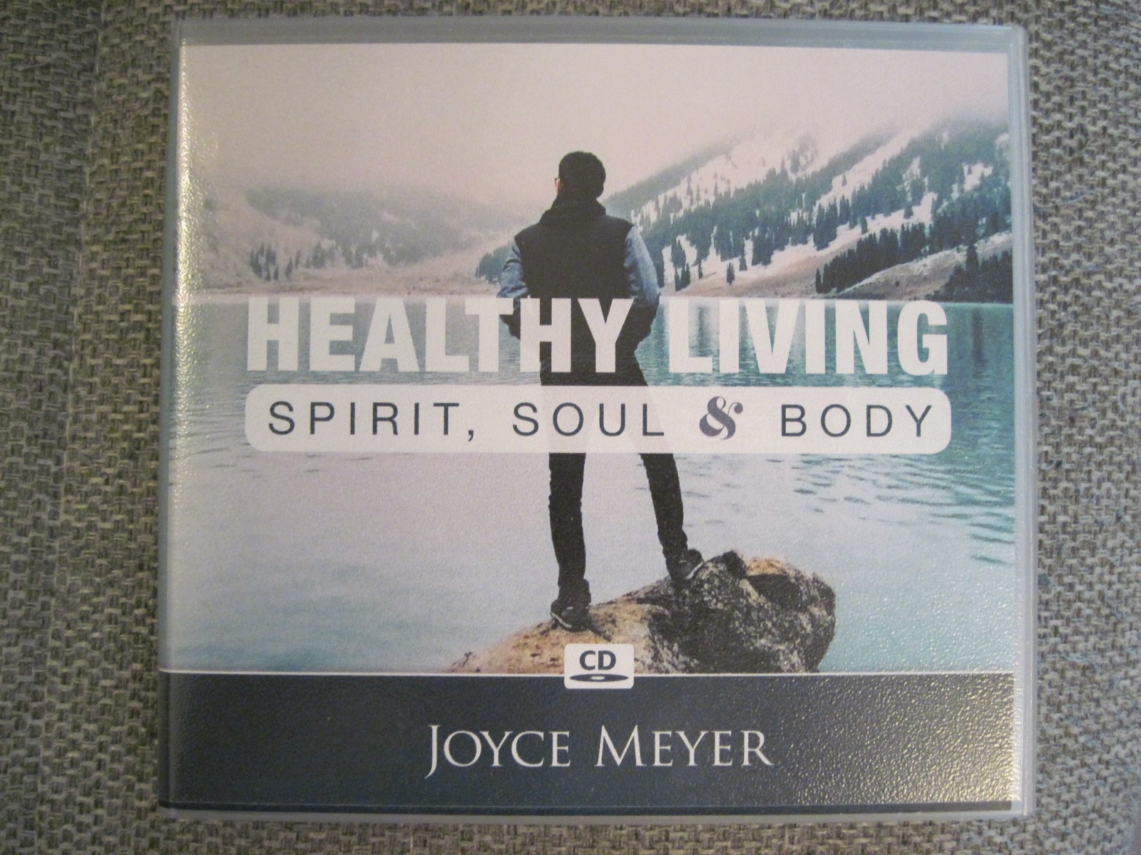 "Healthy Living: Spirit, Soul, & Body"" Joyce Meyer 4-Disc CD Teaching Set NEW!