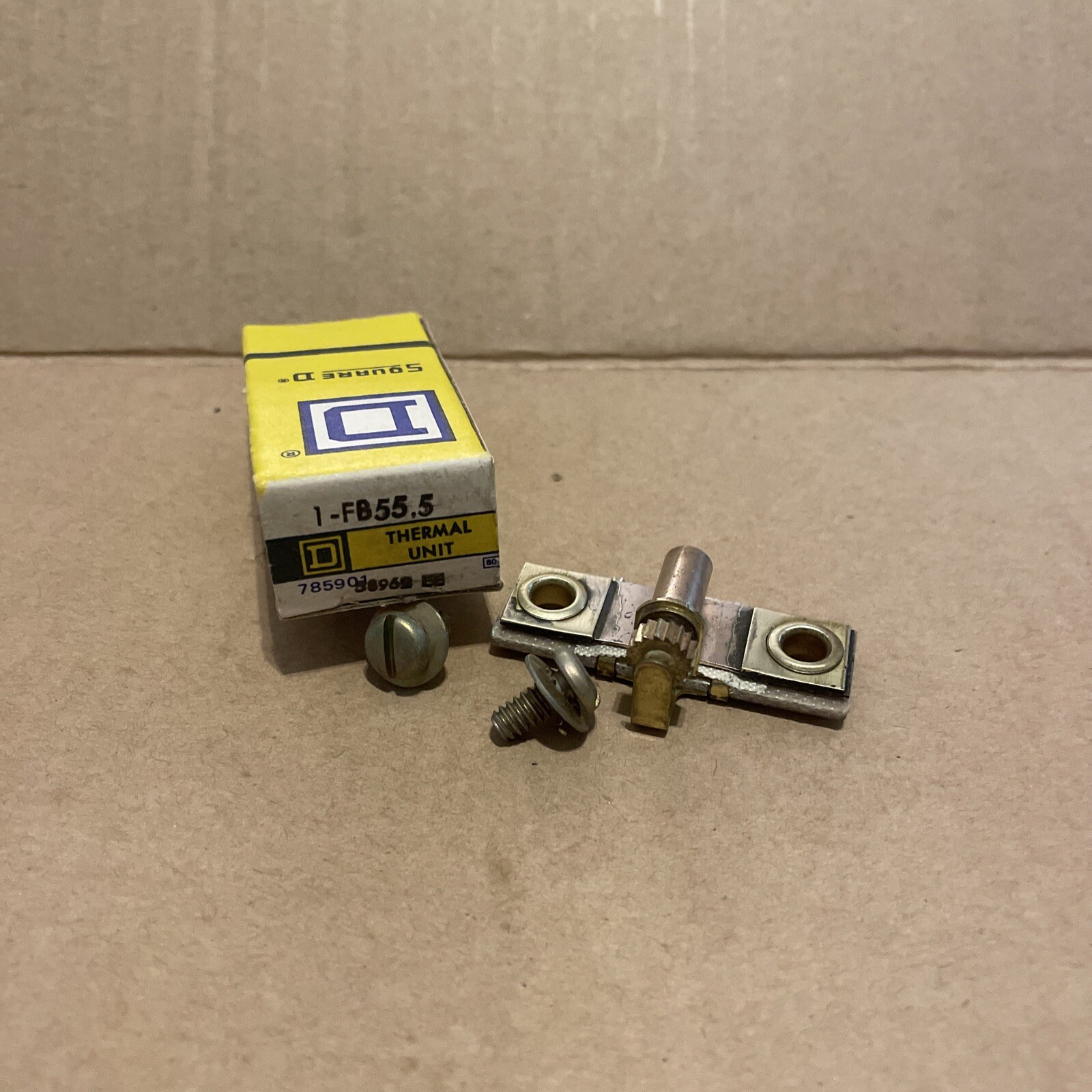 NEW SQUARE D FB55.5 THERMAL UNIT OVERLOAD RELAY HEATER