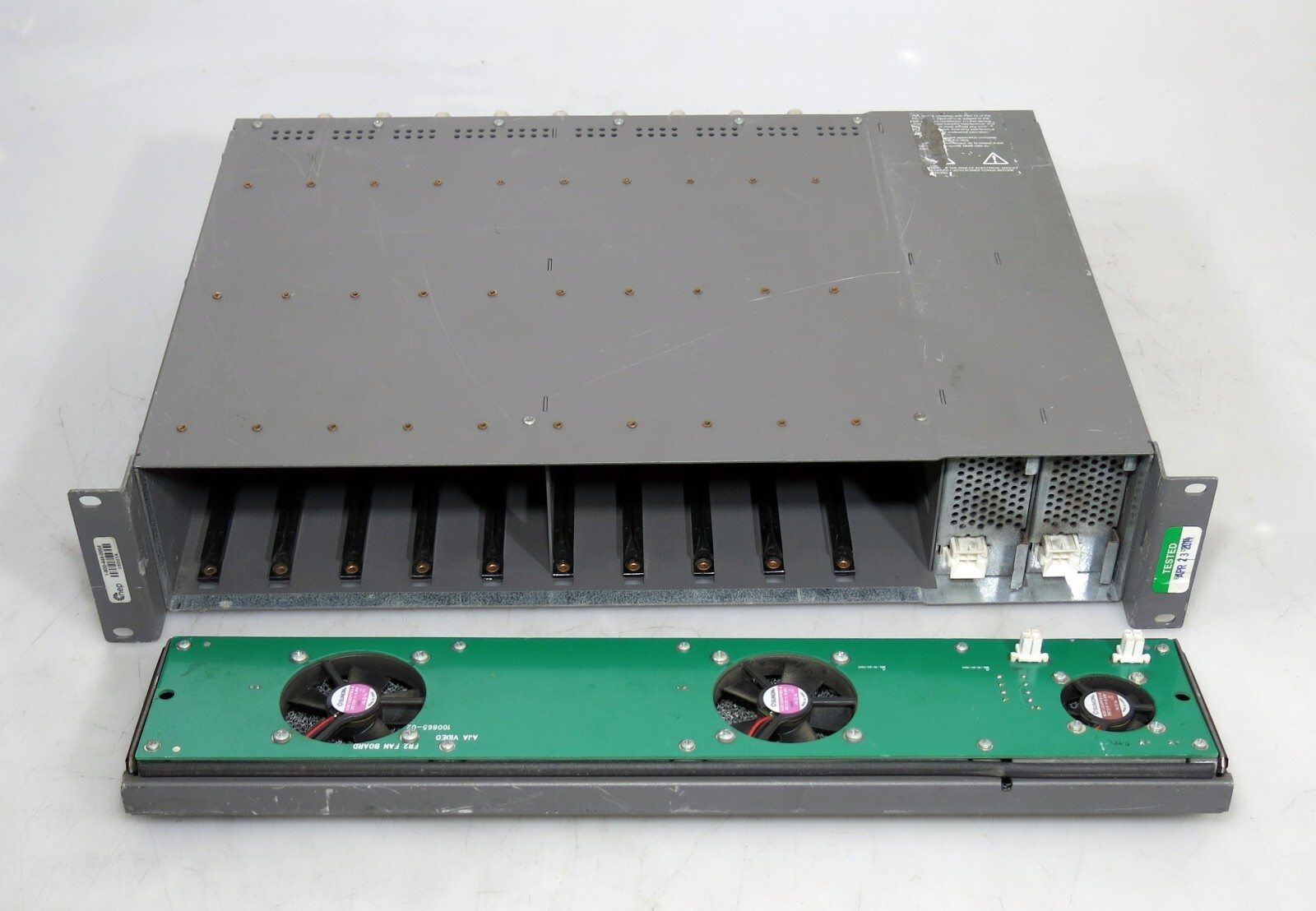 AJA FR2 DA Frame Tray w/ 2 Power Supplies