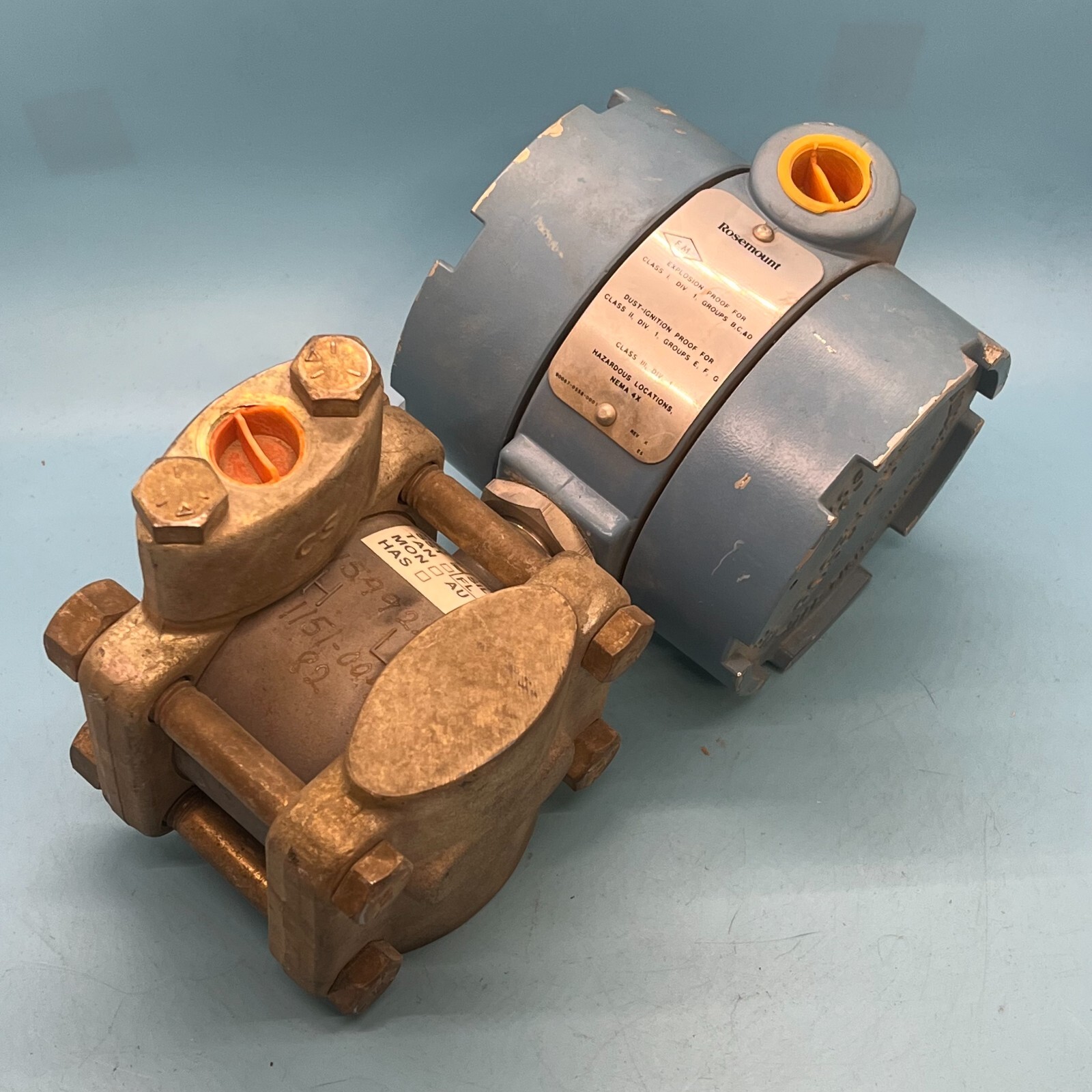 Rosemount 1151GP8E12 Gauge Pressure Transmitter 0-600 Psi  45v-dc