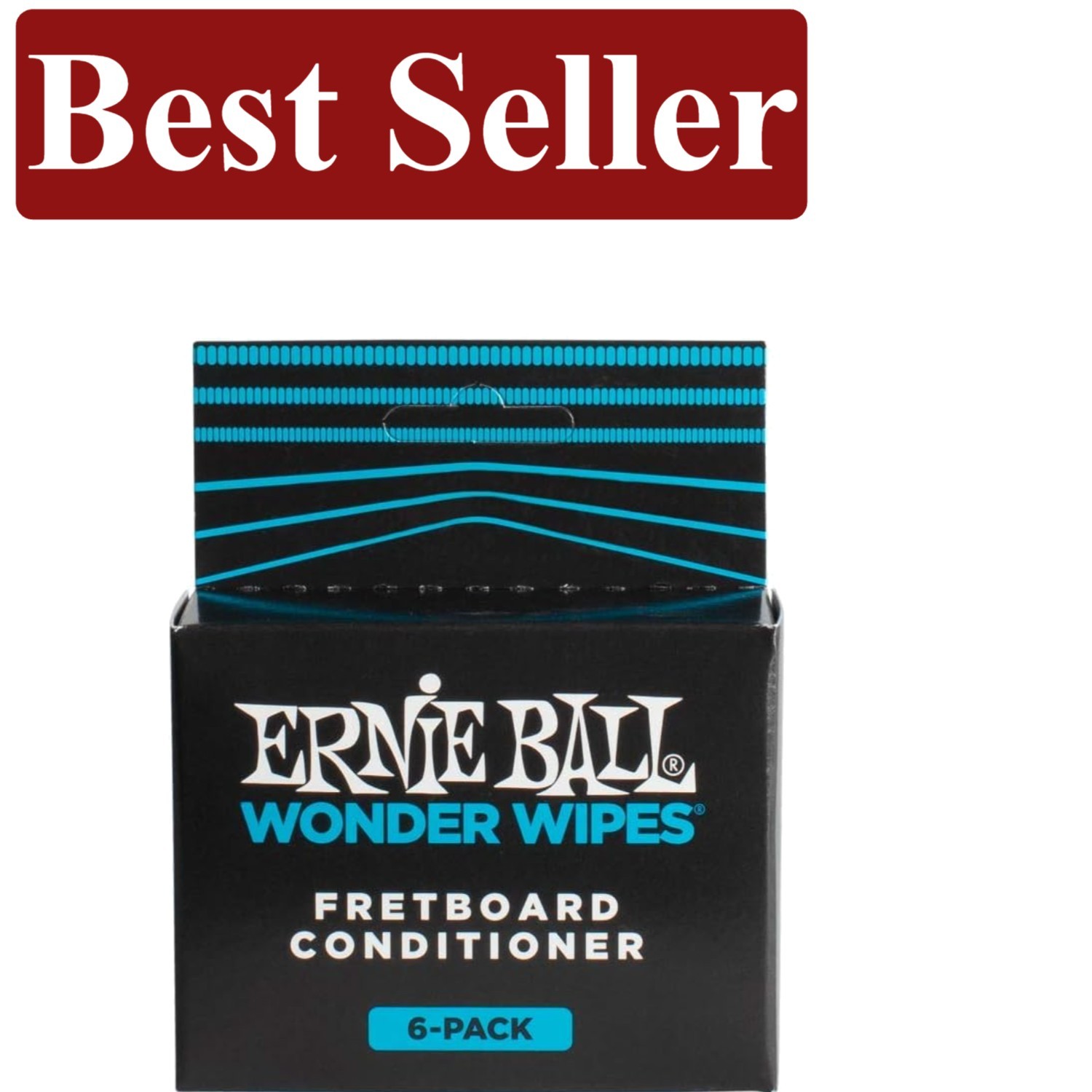 Nourish Your Guitar Neck with Wonder Wipes Fretboard Conditioner - 6 Pack