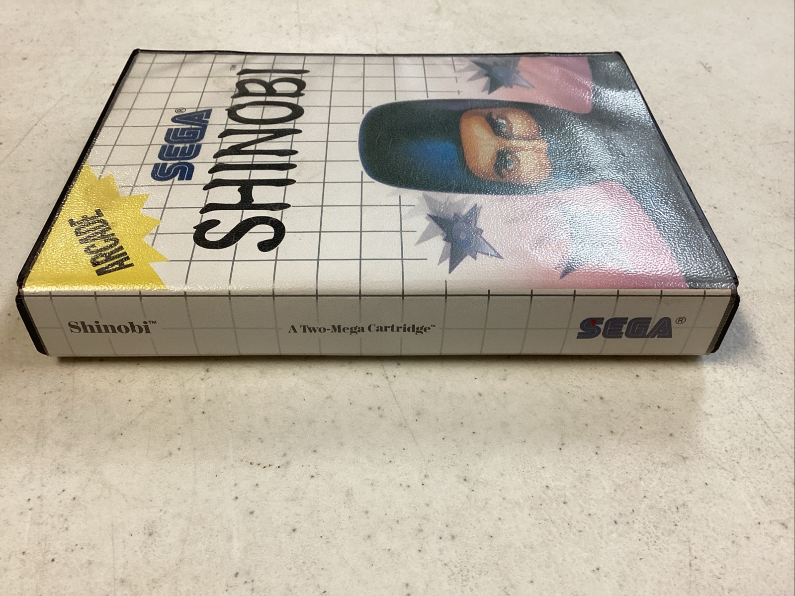 Sega Master System Shinobi 1988 CIB Manual Tested C
