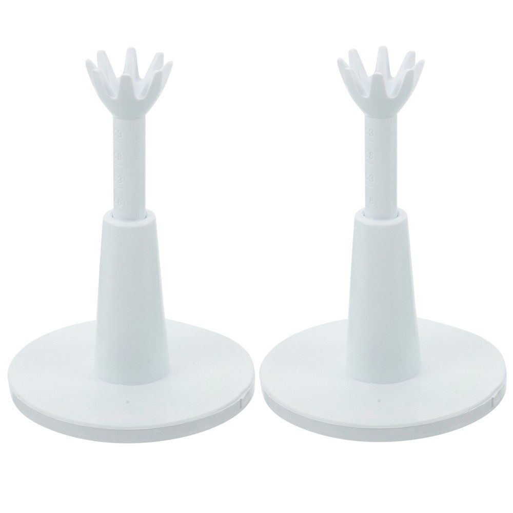 2 Pcs Simulator Golf Tees Adjustable Accessories Practice Training Mat