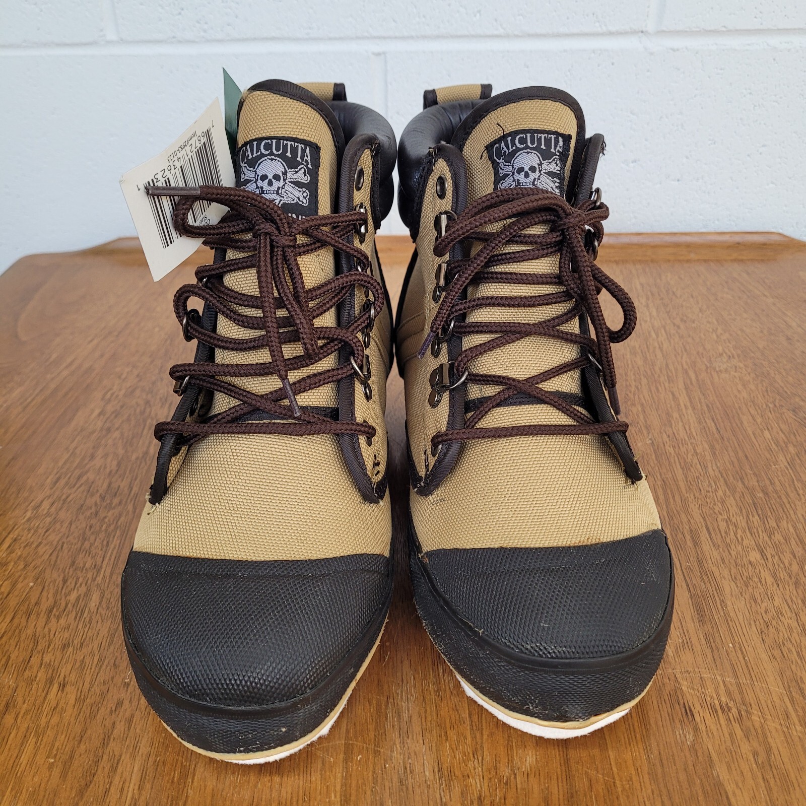 NEW Calcutta Wading Boots Shoes Mens & Boys SZ 7 by Pro-Line Felt Outsole Nylon