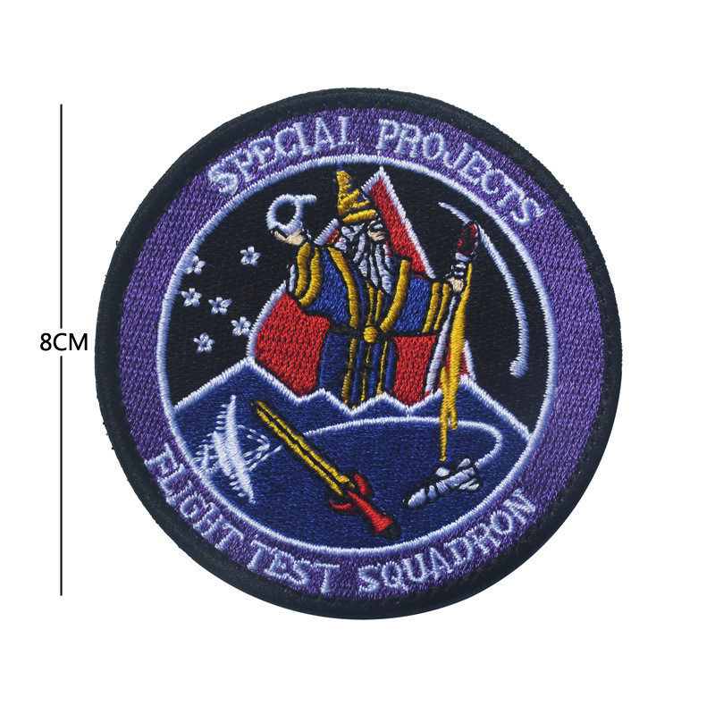 Air Force Flight Test Squadron Special Projects Area 51 Aviation Swat Hook Patch