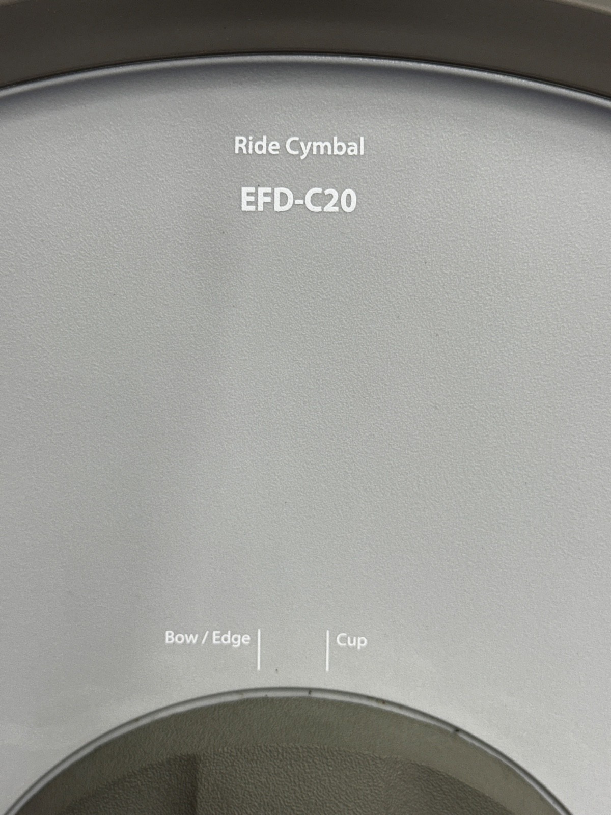 EFNOTE EFD-C20 20" 3-zone Electronic Ride Cymbal