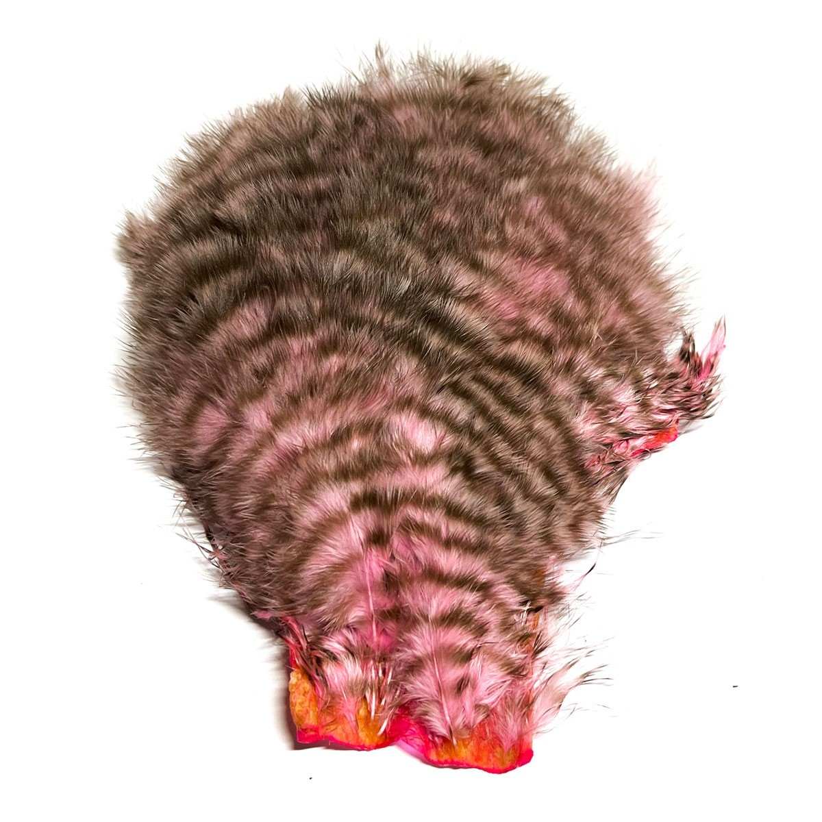 Whiting Chickabou Patch - Grizzly Dyed Shell Pink