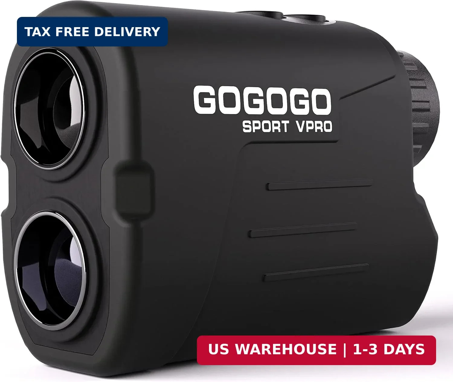 Gogogo Sport Vpro GS03 Laser Golf/Hunting Rangefinder, 1000/1200 Yards Laser Ran