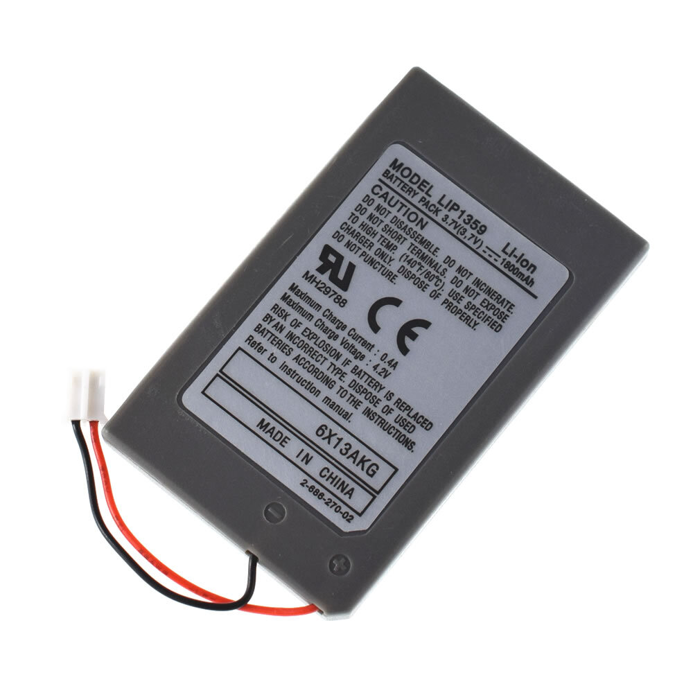 2X 1800mAh Rechargeable Battery For Sony Playstation 3 PS3 Wireless Controller