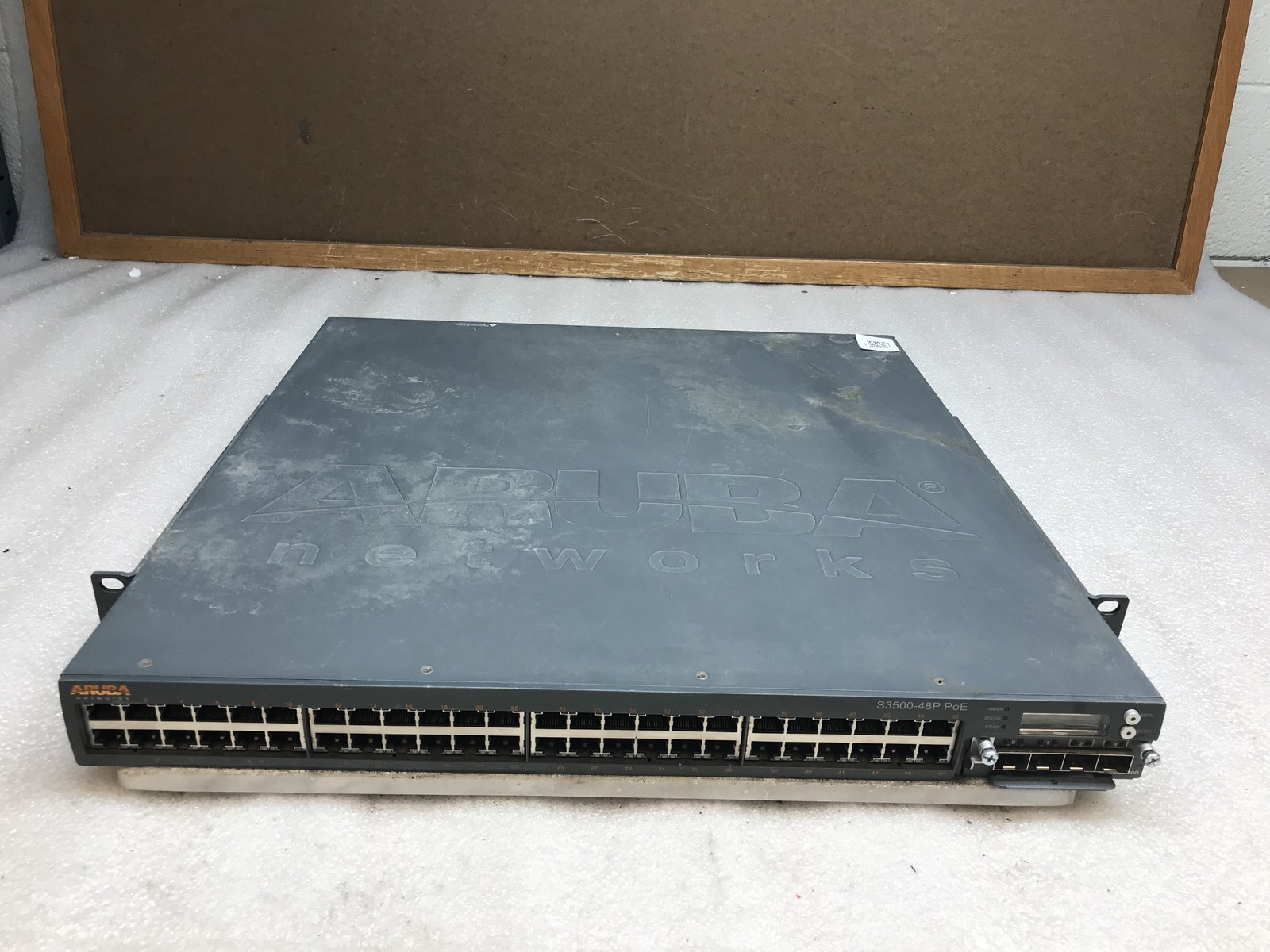 HP Aruba Networks S3500-48P 48 Port Gigabit Switch PoE+ 400W S3500-48P-US
