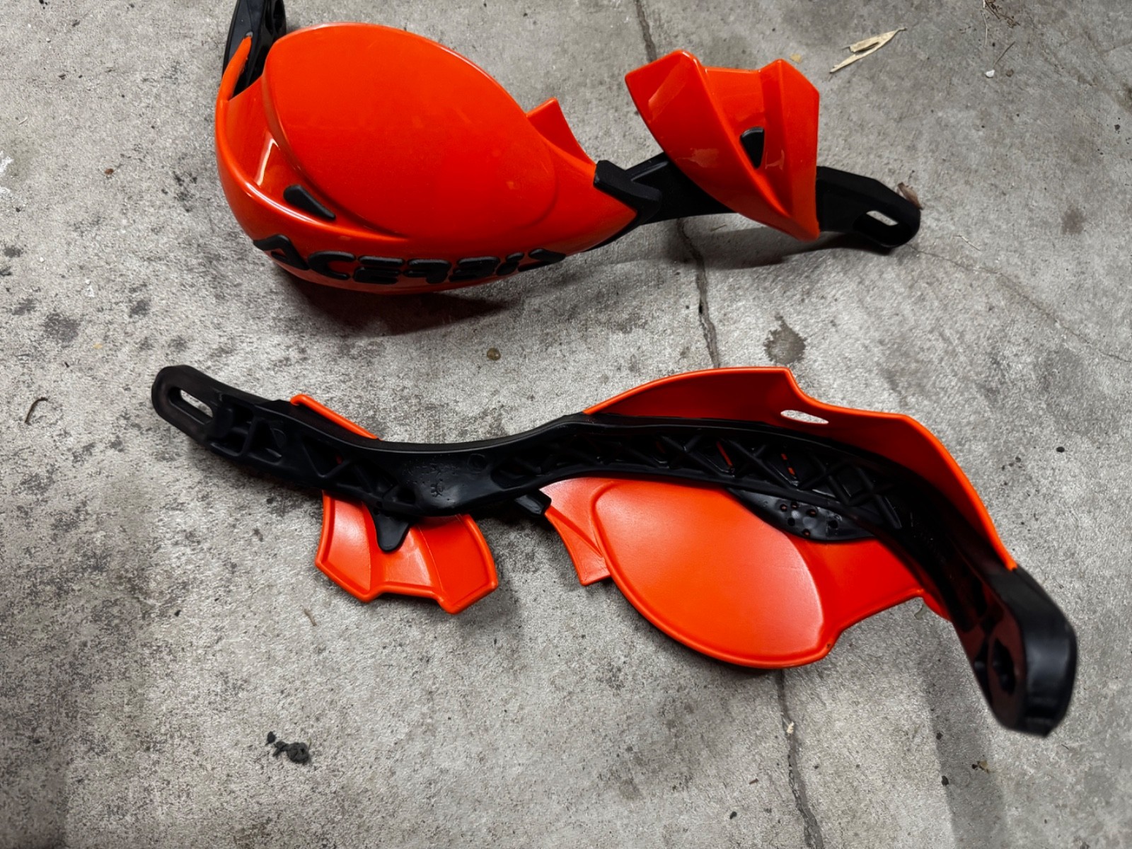 Acerbis Fiber Hand Guard Small (Orange)