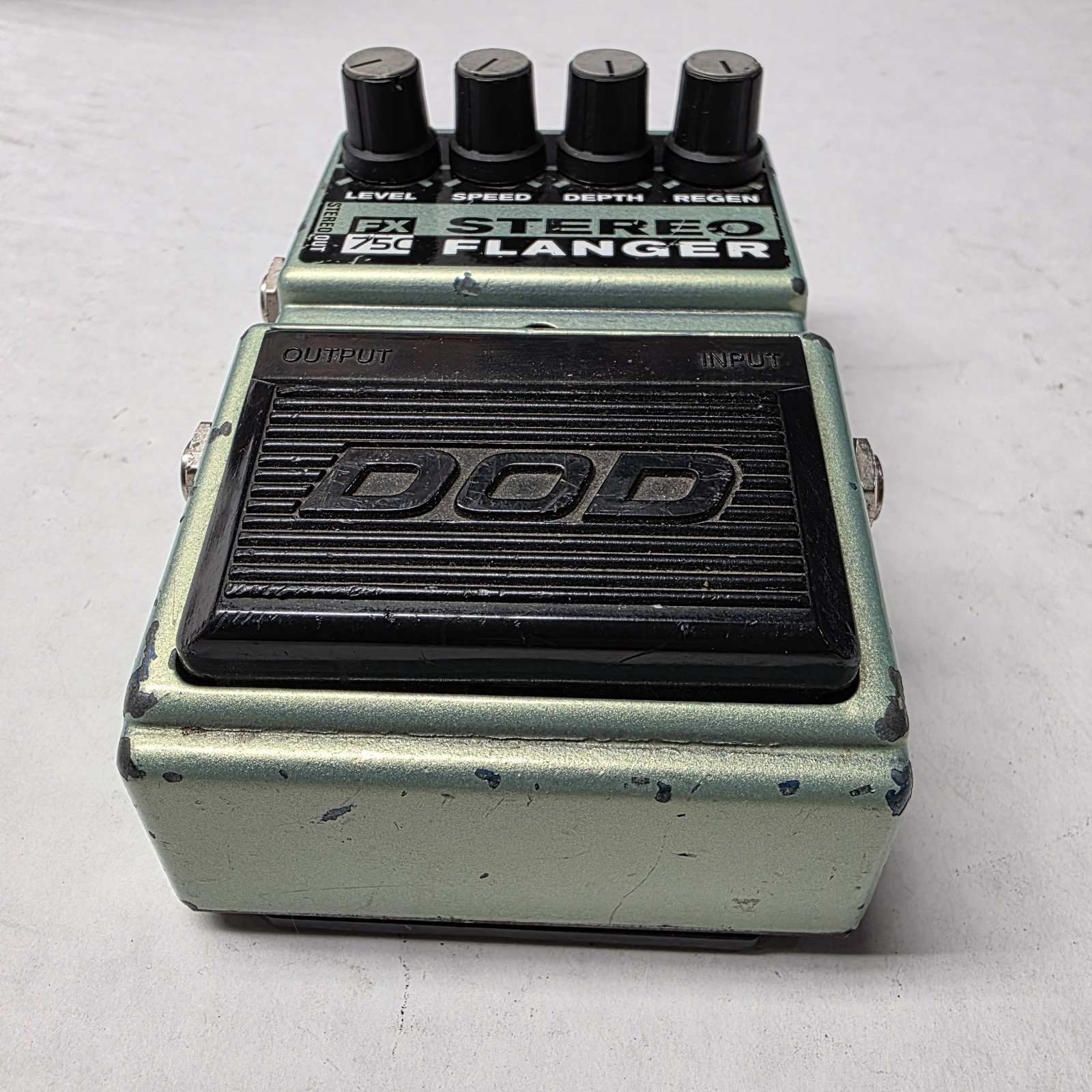 Vintage DOD FX75C Stereo Flanger Analog Guitar Effects Pedal for Electric Guitar