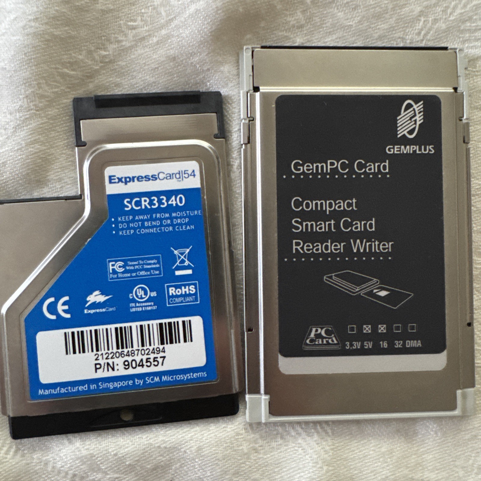 Smart Card Reader Lot Unknown Condition For Parts SCR3340 PC400