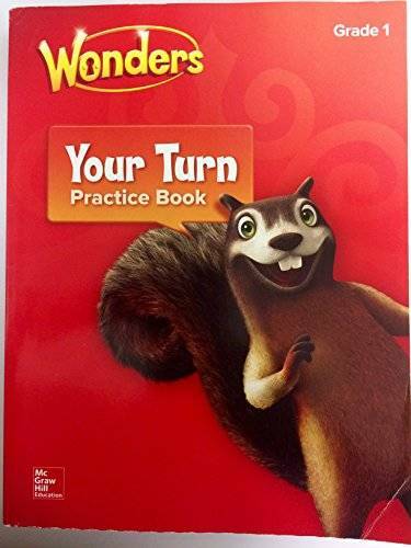 Wonders Your Turn Practice Book Grade 1 - Paperback By none given - GOOD