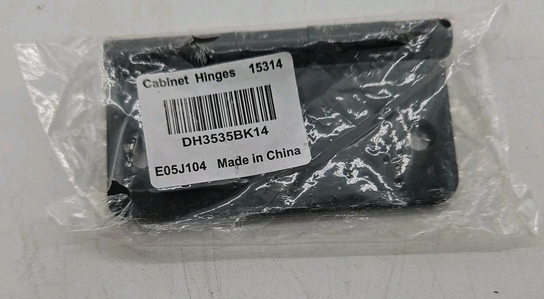 Knobwell - DH3535BK14 - 3.5" x 3.5" Cabinet Hinges - No Hardware - Lot of 18