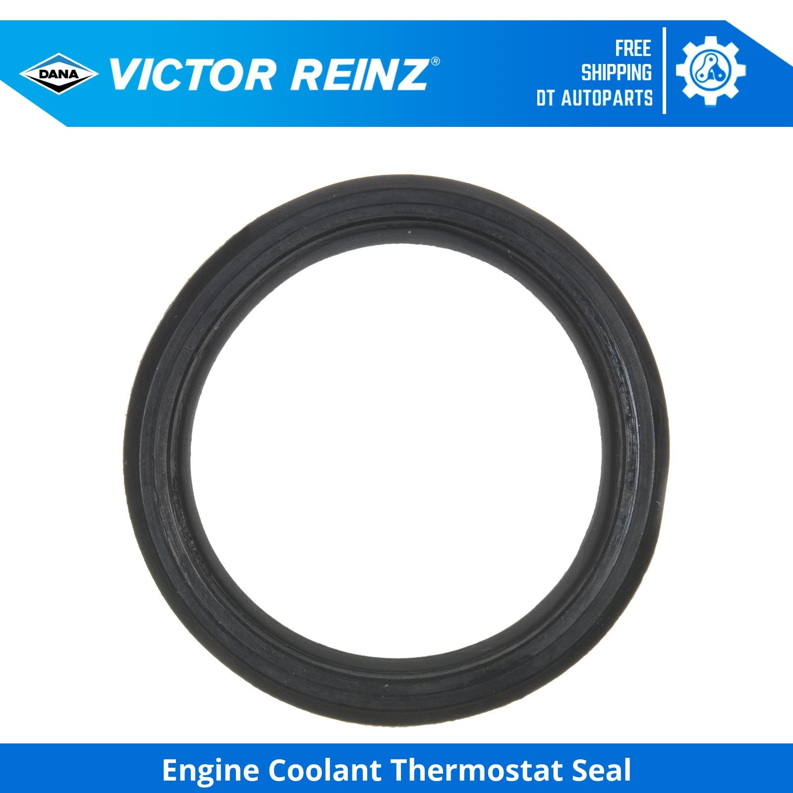For 1987-1996 Chevrolet Corsica Engine Coolant Thermostat Seal Victor Reinz 1988