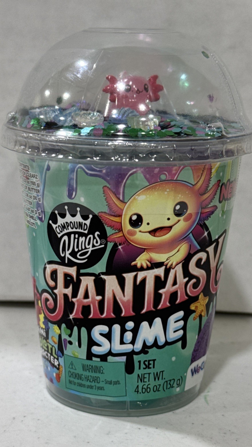 Counpound Kings Fantasy Slime Scented Plus Mini Collectable Character "Axolotl"