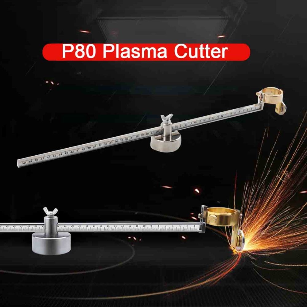 For P80 Plasma Cutter Torch Roller 1pc Guide Wheel Cutting Compass 10cm- 100cm