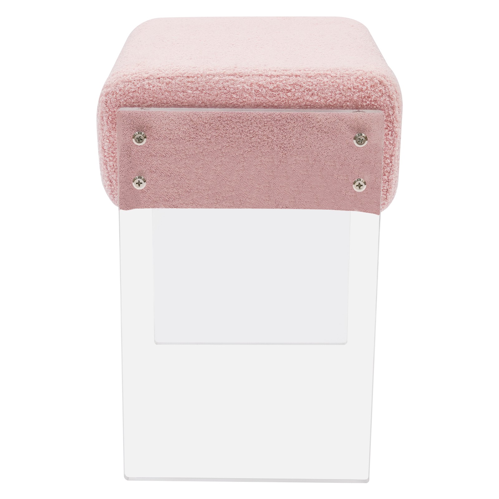 Pinkl Makeup Stool Chair with Cushion, Modern Multifunctional Vanity Stool