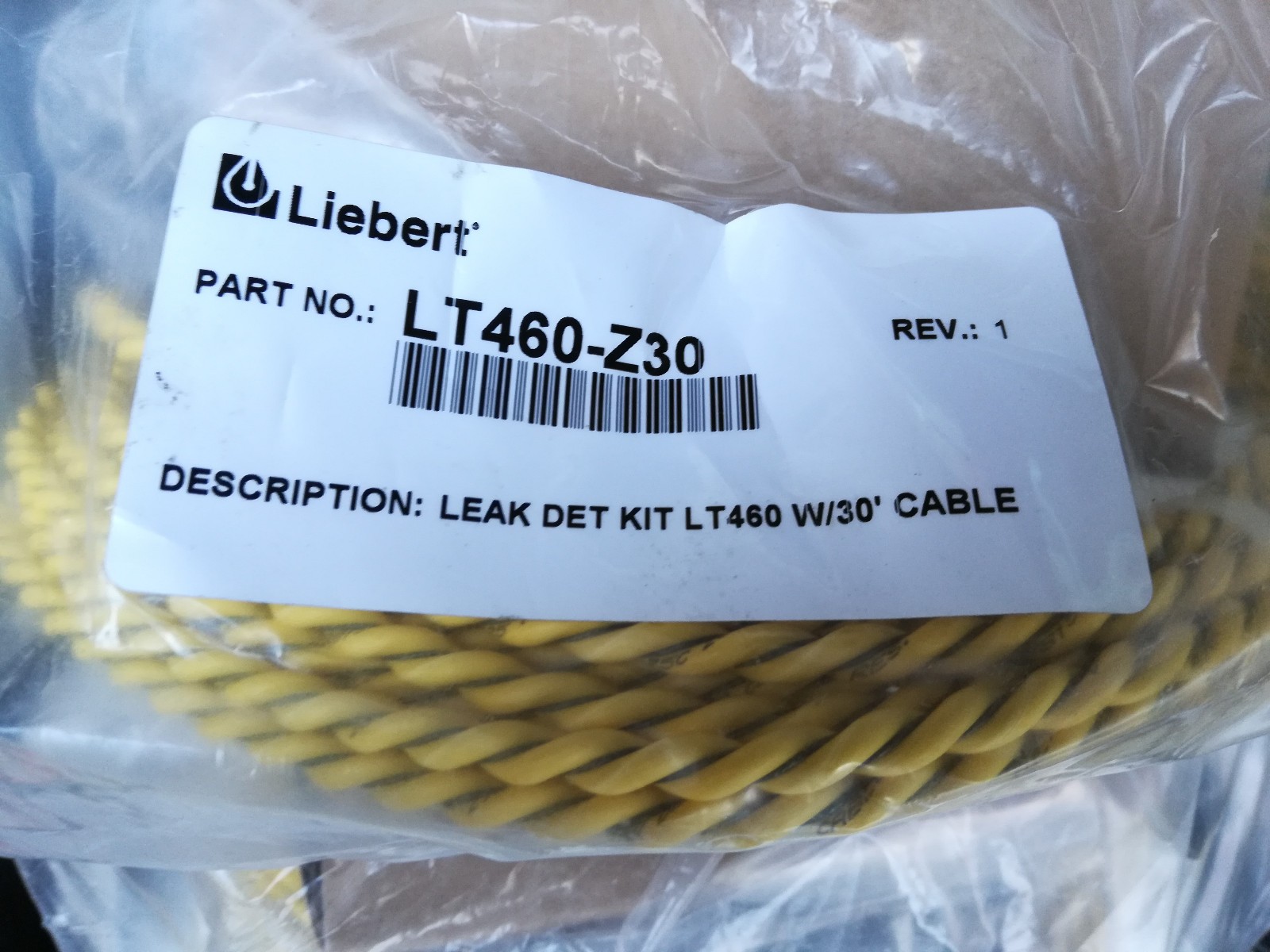 LIEBERT LT460-Z30,  LIQUI-TECT ZONE SENSOR LK DETECTION Kit w/30' Cable. Vertiv