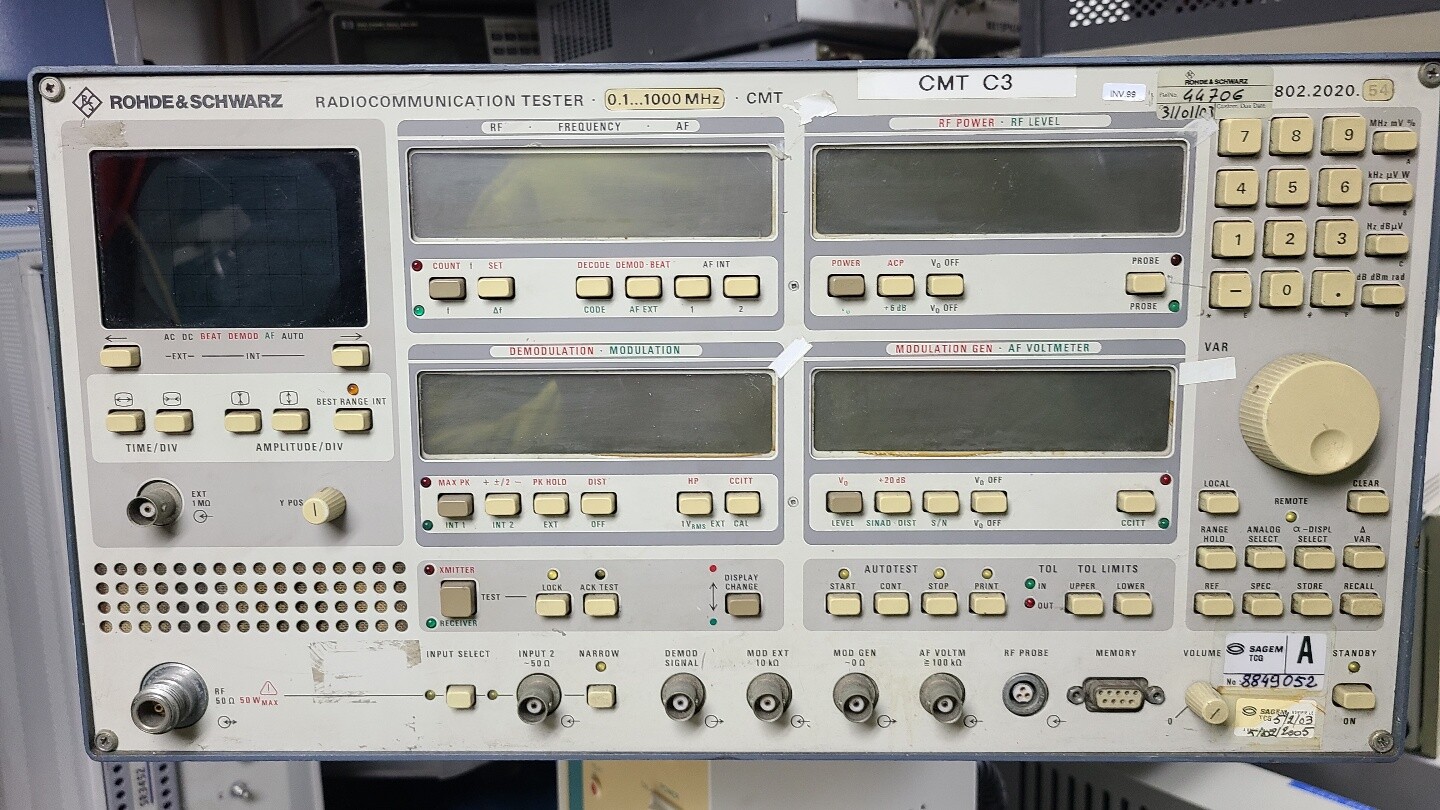 Rohde & Schwarz Radiocommunication Tester CMT54 [#A208]