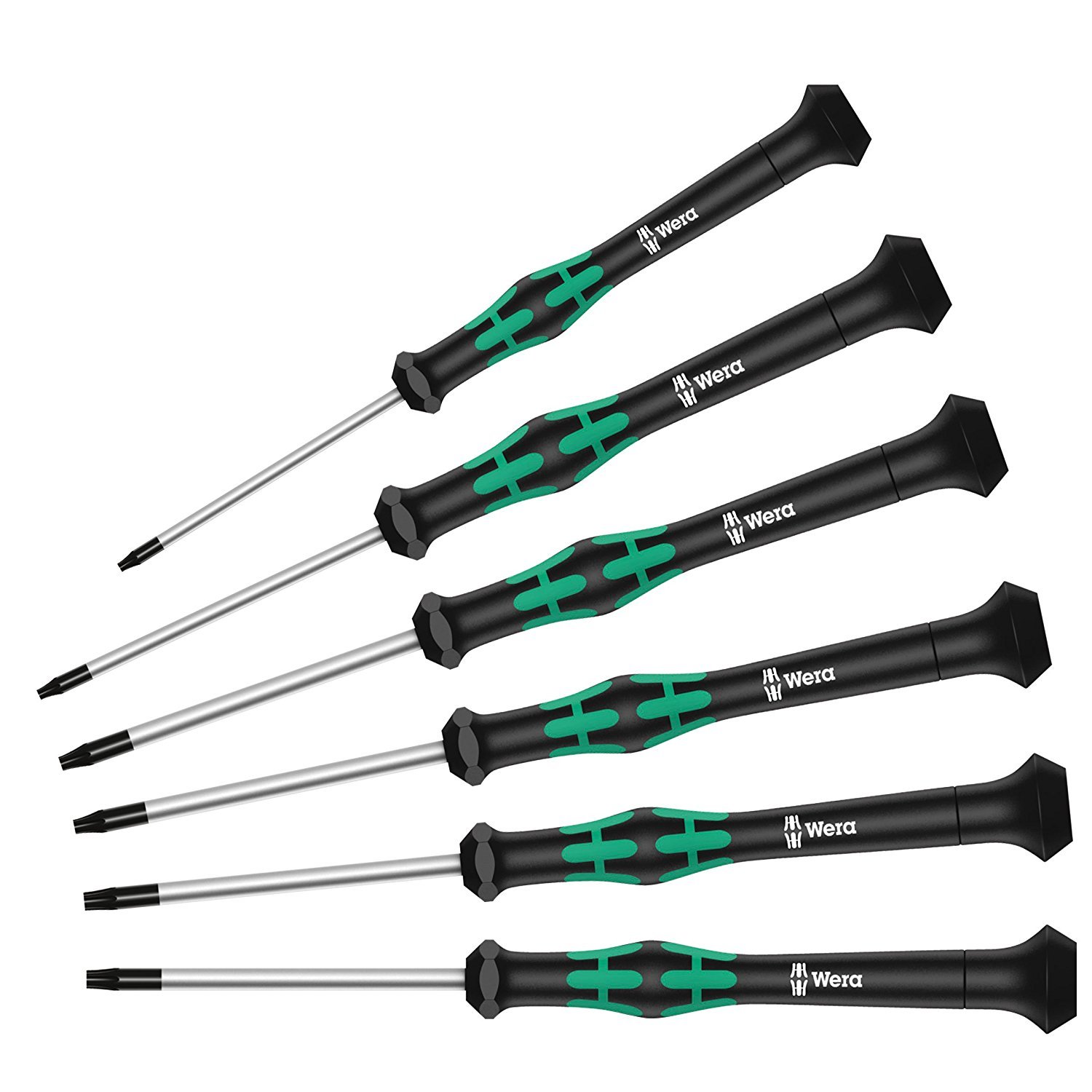 Wera 05118154001 Micro Security Torx Precision Screwdriver Set, 6 Piece