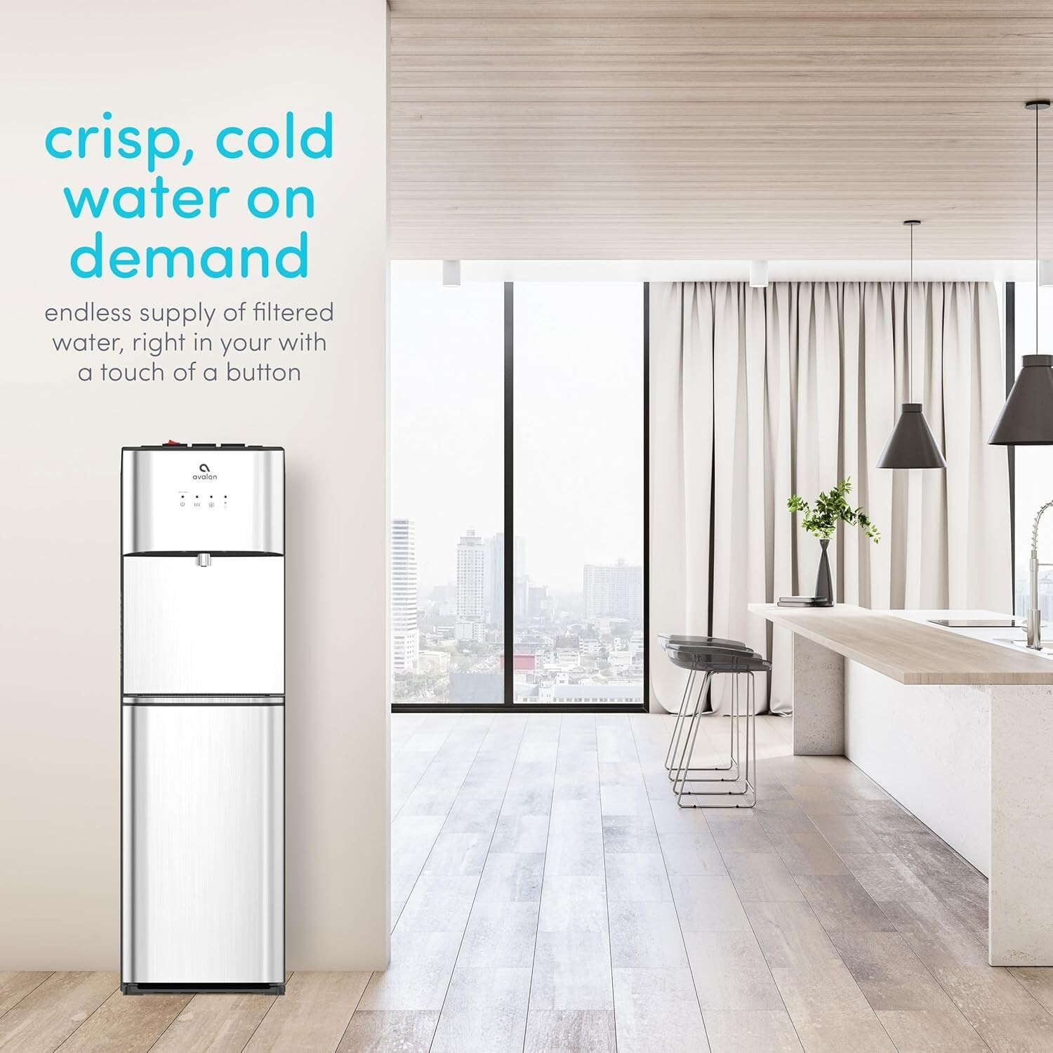 Avalon Self Cleaning Bottleless Water Cooler Water Dispenser - 3 Temperature