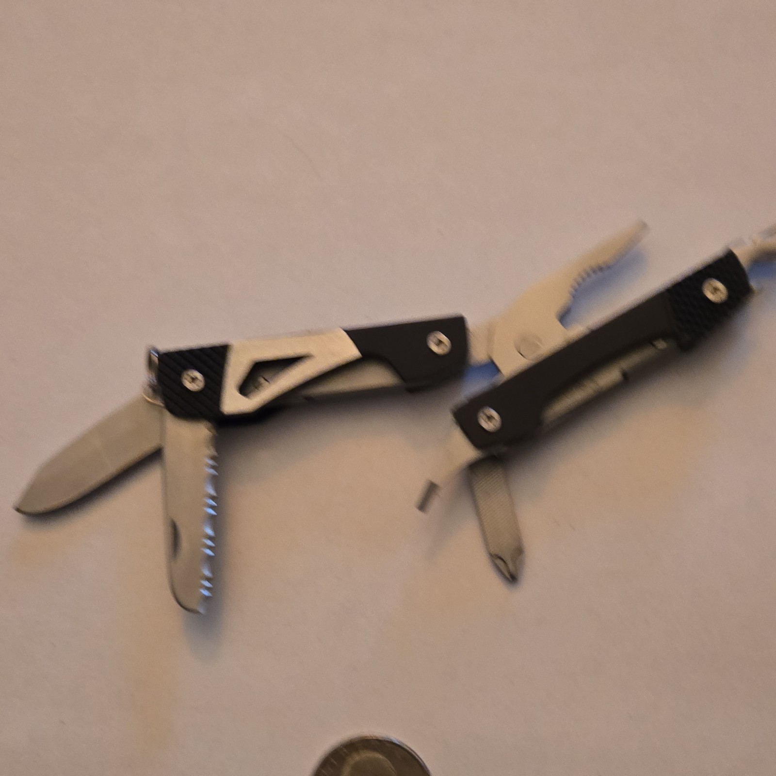 Gerber Vise Folding Multi-Tool Pliers Metal Blade & Handle Black/Silver