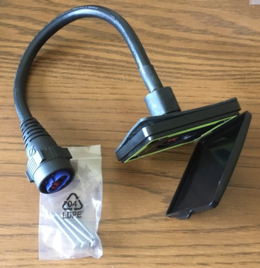 Goal Zero HPP+ solar bulkhead inlet # 70040 use with Yeti Pro 4000