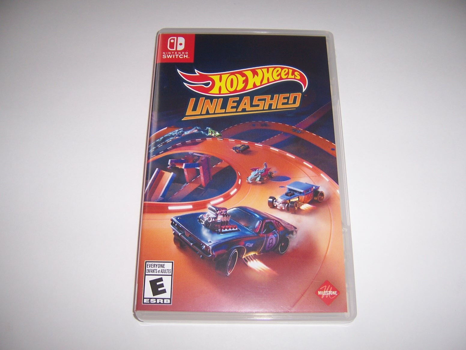 Replacement Authentic Box Case Nintendo Switch for Hot Wheels Unleashed
