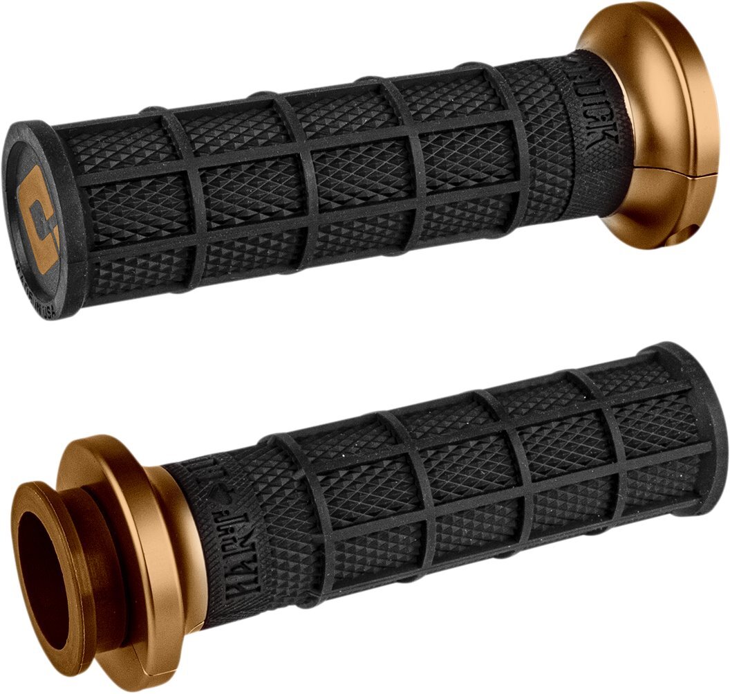 ODI V31ITW-BZ-Z Hart-Luck Signature Full Waffle Black/Bronze Grips