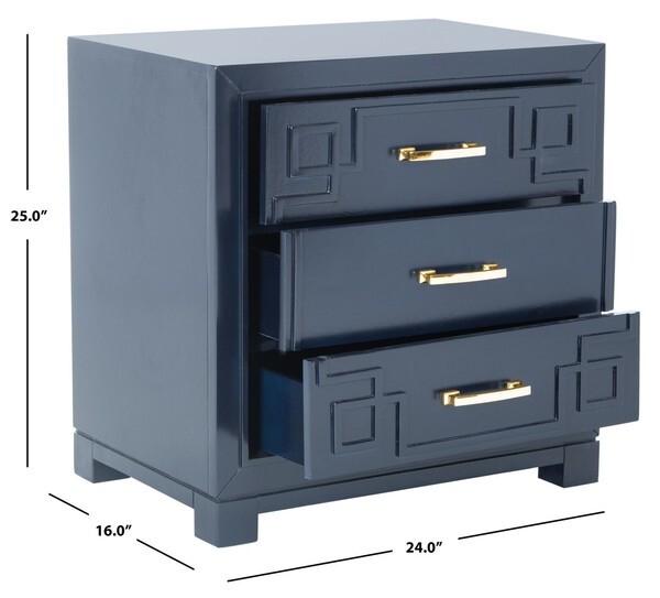 Safavieh Drawer Greek Key Night Stand, Reduced Price 2172710593 FOX6278D