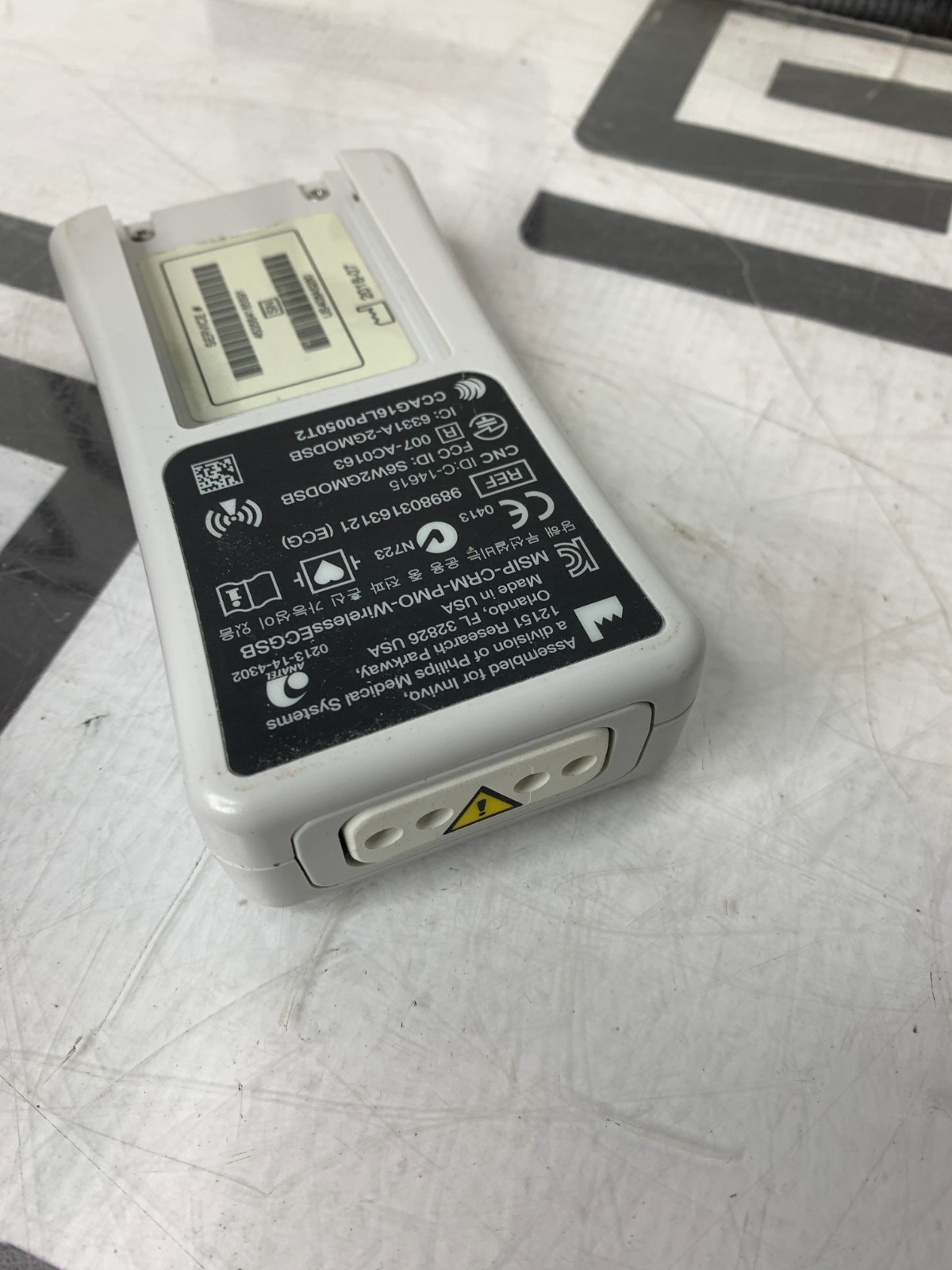 Invivo Expression 989803163121 Wireless ECG Module Philips Sensor MR WARRANTY