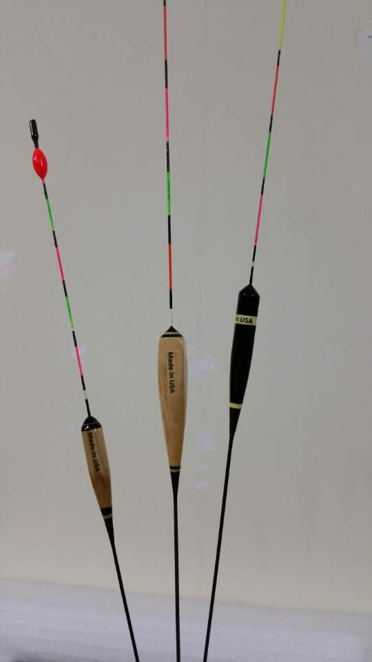 FREE SHIPPING! 5 PCS - Hand Made Whip / Pole Fishing Floats! FREE SHIPPING!