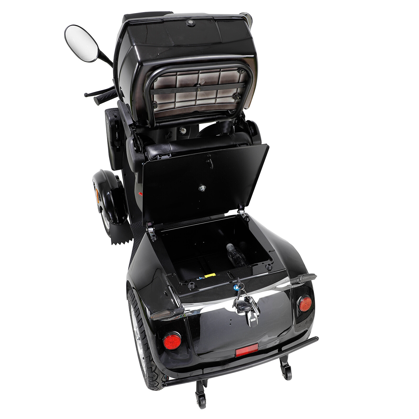 4 Wheels Mobility Scooter 800W Motor 60V 20Ah Battery Adult Senior Black
