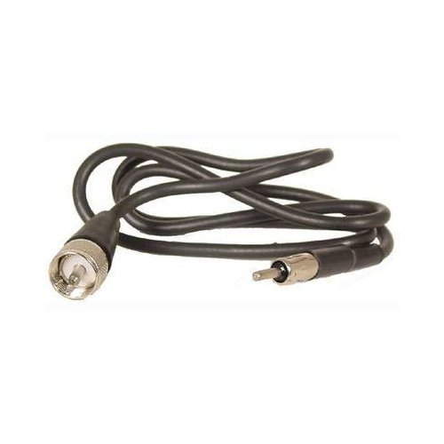 Pro Trucker 5' RG-58 ANTENNA PL-259 to Male Motorola Adapter