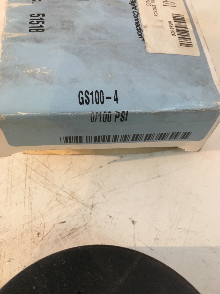 Dixon Boss GS100-4 O/100 PSI NEW (LOC1115)
