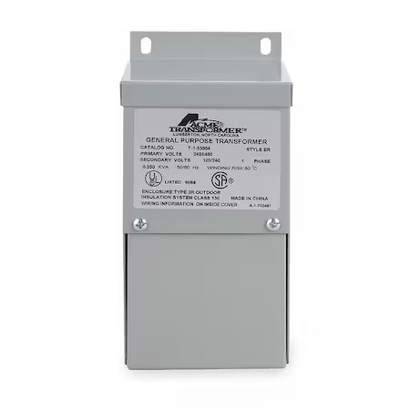 Acme Electric Tf279261s Low Voltage Distribution Transformer, 2 Kva, Nema 3R,