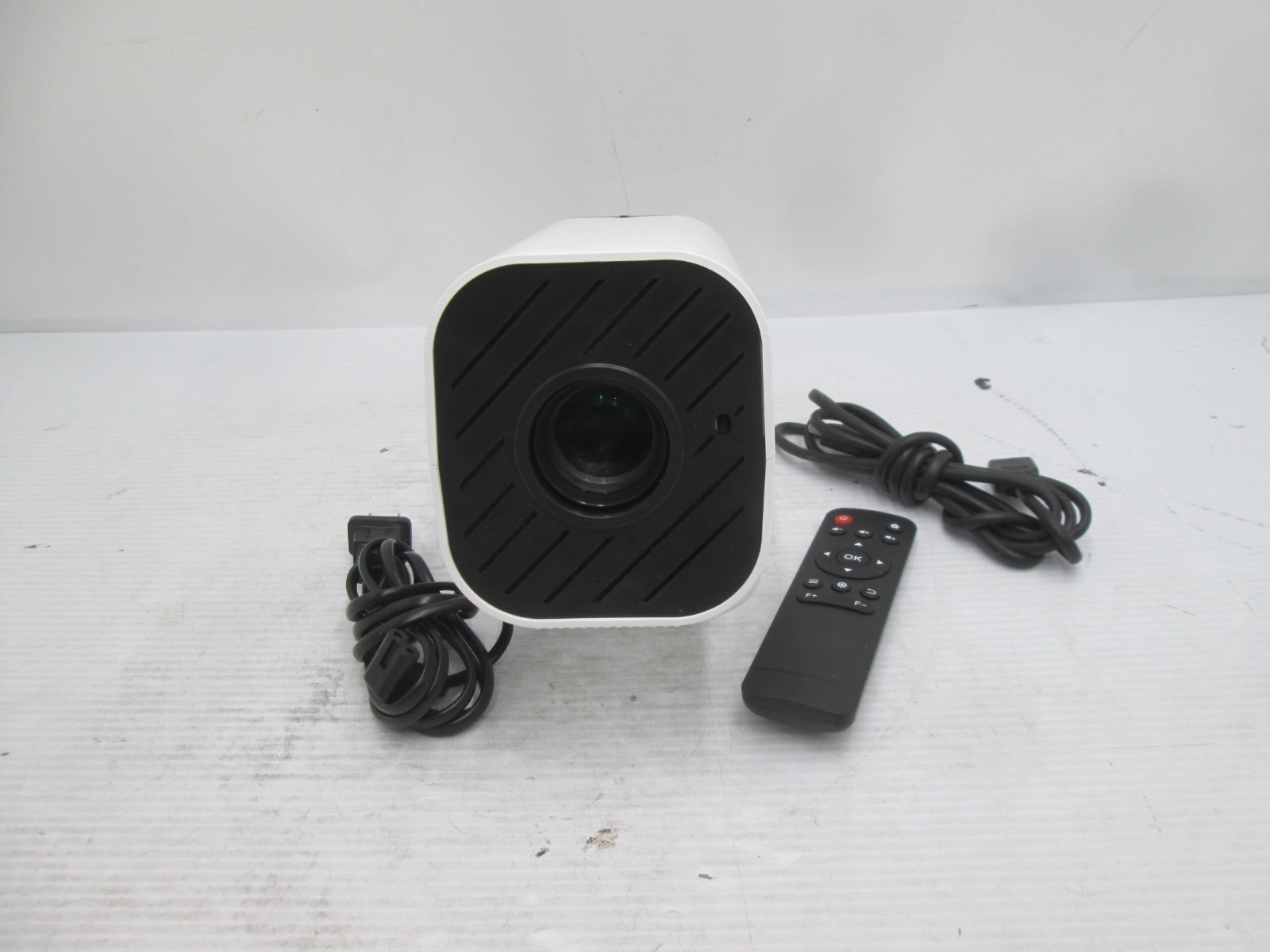 Smart Mini Projector Built-in Apps & Electric Focus w/WiFi and Bluetooth