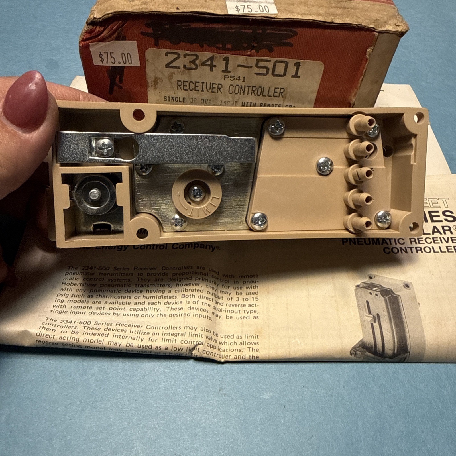 Robertshaw 2341-501 Receiver Controller New In Box