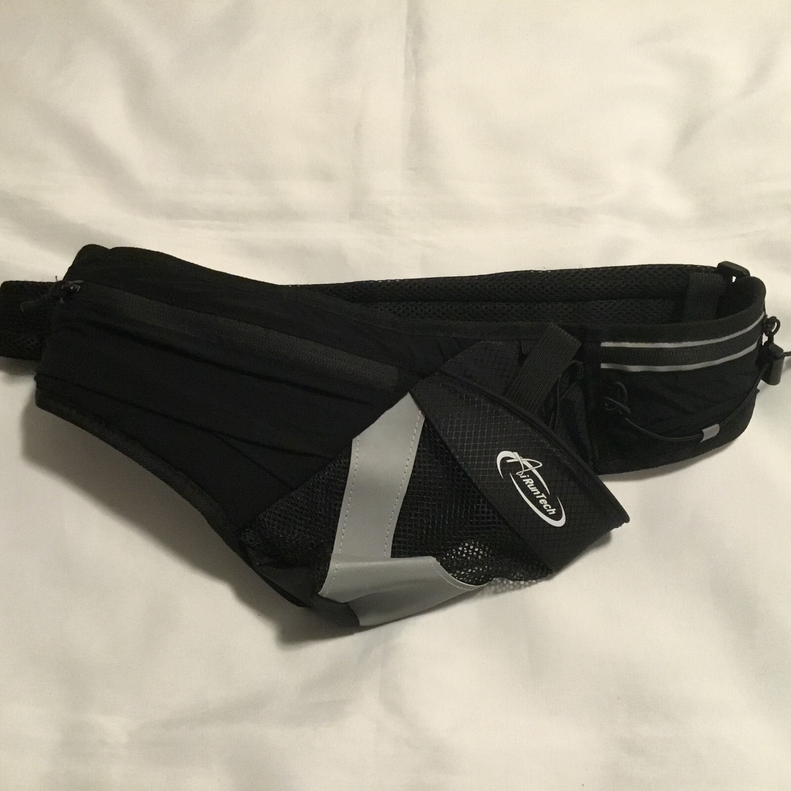 AiRunTech Fanny Pack with Water Bottle Holder, Waist Belt, Running Hiking