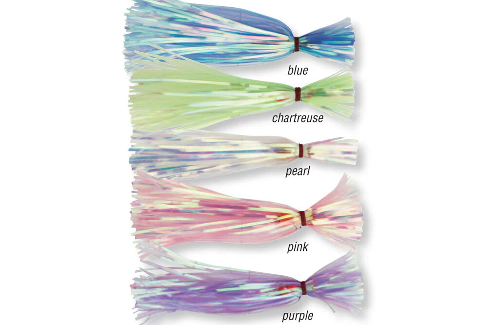 5 Mylar SeaWitch KINGFISH MACKERAL Mahi Wahoo Flash Fish Candy Fishing Lure Bait