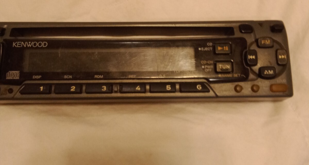 Kenwood KDC-3005 CD Player Receiver Faceplate only (Used).