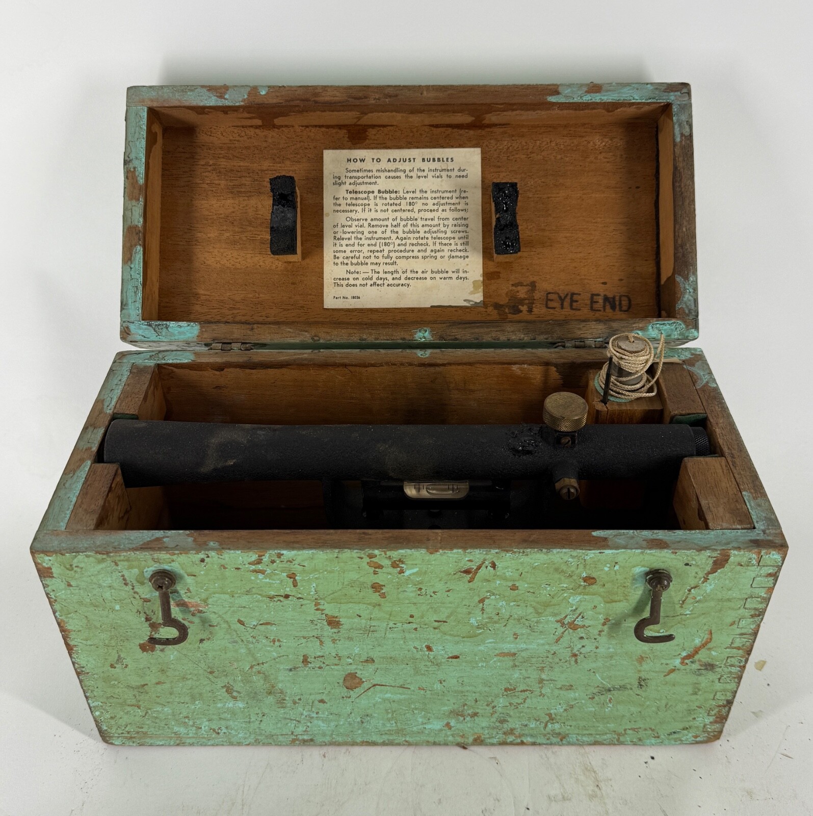 Berger Engineering Instruments Surveying Transit-Level Model 110 (6653)