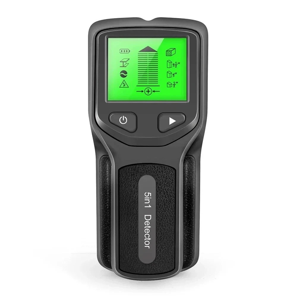 5 in 1 Electric Detector Wall Wood Metal Sensor Wire Stud Finder Cable Scanner