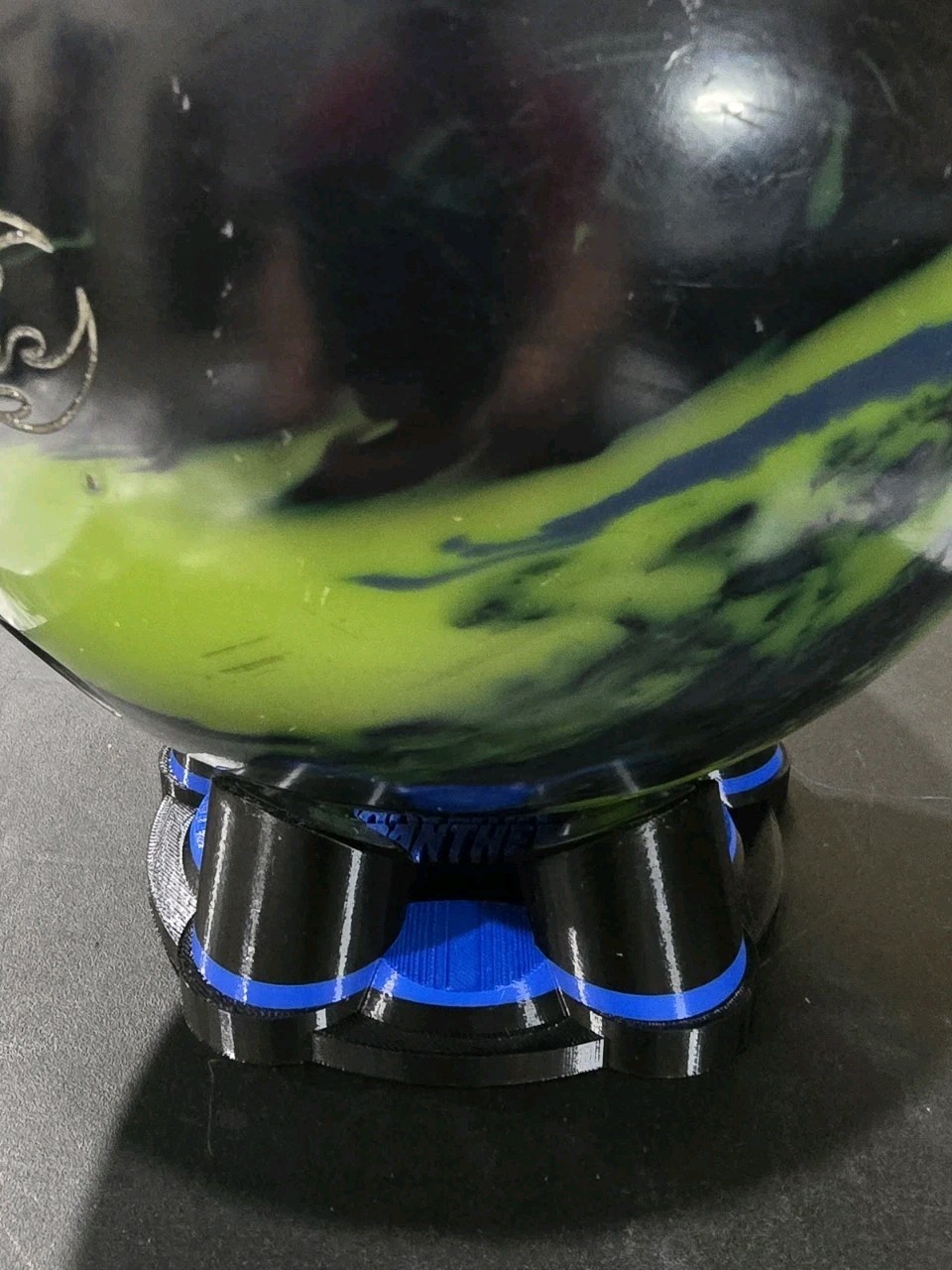 Bowling Ball Spinner - Custom - Panthers