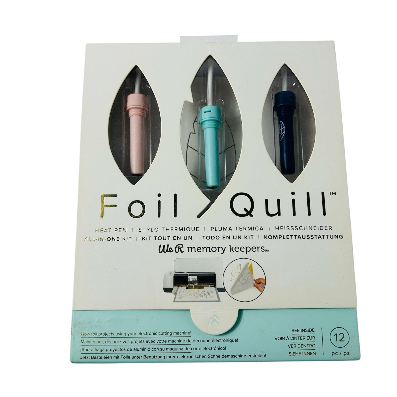 American Crafts We R Memory Keepers Foil Quill Kit USB Heat Pens Foil
