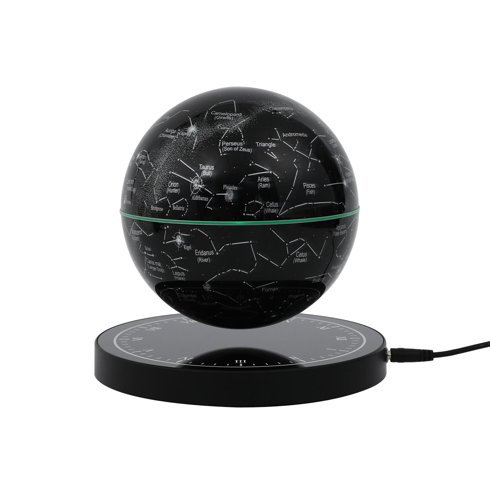 Magnetic Levitation Floating Globe Light LED World Map Rotating Night Lamp NEW