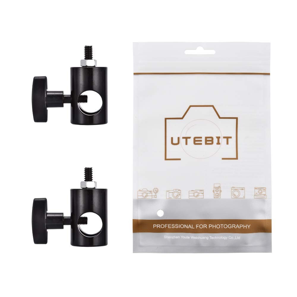 2 PCS Rapid Adapter Convert 1/4 Inch Screw Thread Photography Light Stand