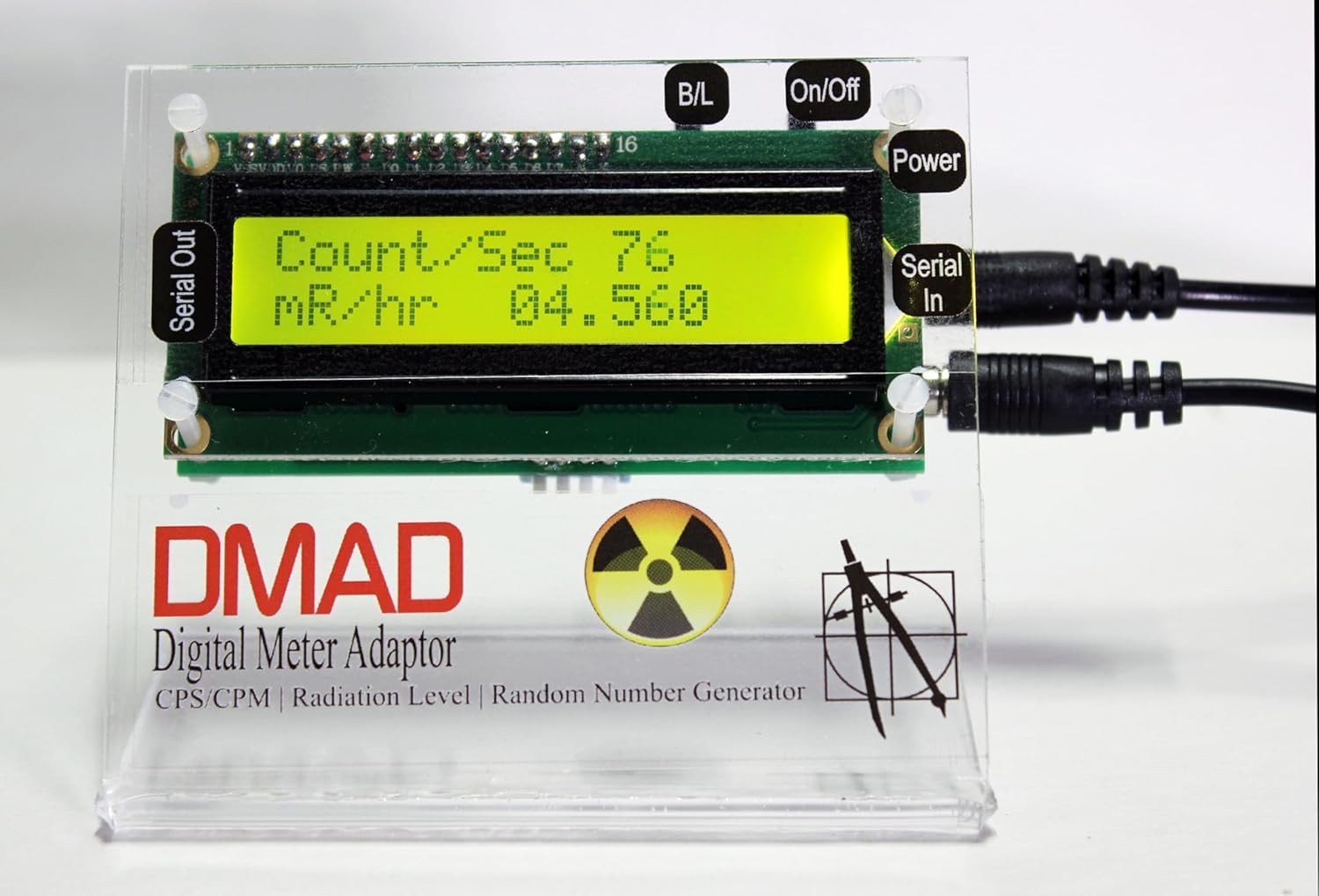 Geiger Counter Digital Meter Adapter for Analog Counters Images SI